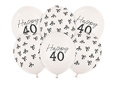 Balloons 30 cm, 40, Pastel Off-white (1 pkt / 6 pc.)