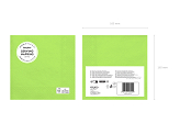 Paper Napkins, light green, 33x33 cm (1 pkt / 20 pc.)