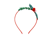 Headband Mistletoe, 14.5x17 cm, mix