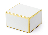 Boxes, white, 6x3.5x5.5cm (1 pkt / 10 pc.)