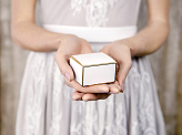 Boxes, white, 6x3.5x5.5cm (1 pkt / 10 pc.)