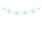 Photo frame garland - Whale, 10.5x15 cm, mix