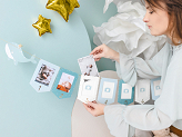 Photo frame garland - Whale, 10.5x15 cm, mix