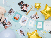 Photo frame garland - Whale, 10.5x15 cm, mix