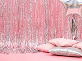 Party curtain, holographic, 90 x 250cm