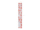 Wrapping paper - Red star of Bethlehem, 70x200cm