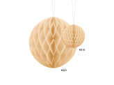 Honeycomb Ball, light cream, 10cm