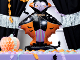 Standing foil balloon Dracula, 64x81 cm, mix