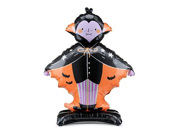 Standing foil balloon Dracula, 64x81 cm, mix