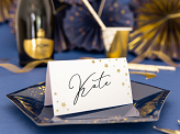 Place Cards Let's Celebrate - Stars, 9.5x5.5cm (1 pkt / 10 pc.)