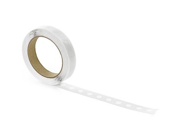 Double-sided glue dots, 12mm, transparent (1 pkt / 1000 pc.)
