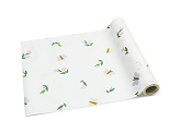 Nonwoven Runner Flowers and Butterflies, mix, 40 x 500 cm