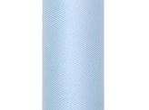 Tulle Plain, sky-blue, 0.5 x 9m