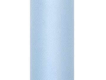 Tulle Plain, sky-blue, 0.5 x 9m