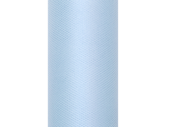 Tulle Plain, sky-blue, 0.5 x 9m