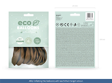 Eco Balloons 26cm pastel, chocolate brown (1 pkt / 10 pc.)