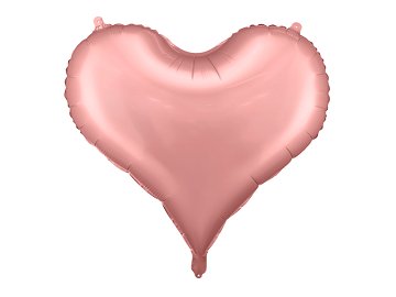 Foil balloon Heart, 75x64,5 cm, light pink