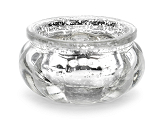 Candle holder, silver, 3cm (1 pkt / 4 pc.)