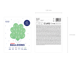 Strong Balloons 27cm, Pastel Bright Green (1 pkt / 10 pc.)