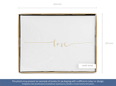 Guest Book, 24 x 18.5cm, 22 pages