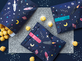 Treat bags Space, 13x14cm (1 pkt / 6 pc.)