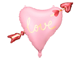 Foil balloon Heart with arrow