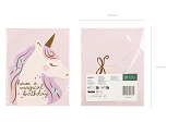 Birthday Card Unicorn, mix, 15x18.5cm