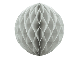 Honeycomb Ball, light grey, 40cm