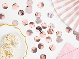 Confetti Circles, rose gold, 15g