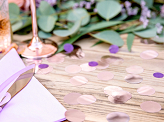 Confetti Circles, rose gold, 15g