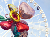 Foil Balloon Heart, 61cm, rose gold