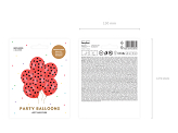 Balloons 30cm, Dots, Pastel Poppy Red (1 pkt / 6 pc.)