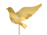 Cake toppers First Communion, gold, 31.5cm (1 pkt / 6 pc.)