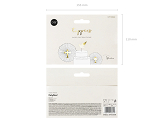 Cake toppers First Communion, gold, 31.5cm (1 pkt / 6 pc.)