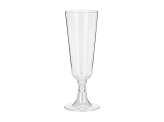 Plastic Champagne Glasses, 150 ml (1 pkt / 8 pc.)
