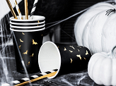 Paper Straws, black, 19.5cm (1 pkt / 250 pc.)