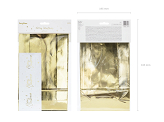 Gift bags, gold, 18.5x28.5x8cm (1 pkt / 3 pc.)