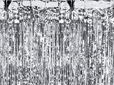 Party curtain, silver, 100x200cm