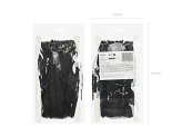 Party curtain, black, 100x200cm