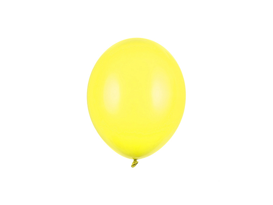 Strong Balloons 12cm, Pastel Lemon Zest (1 pkt / 100 pc.)