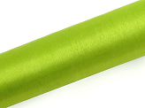 Organza Plain, light green, 0.16 x 9m (1 pc. / 9 lm)