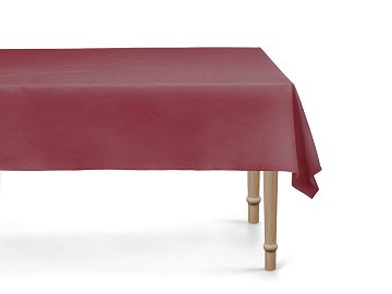 Tablecloth, 137x183 cm, dark red