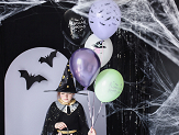 Party curtain, black, 90x250cm
