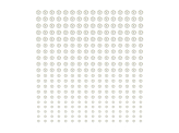 Pearl Stickers, pearly (1 pkt / 440 pc.)