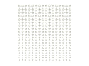 Pearl Stickers, pearly (1 pkt / 440 pc.)