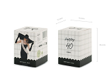 Happy 40 Sash, cream, 76 cm