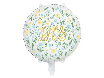 Foil balloon IHS, 45 cm, mix