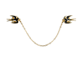 Collar Pin Swallow