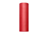 Tulle Plain, red, 0.15 x 9m (1 pc. / 9 lm)