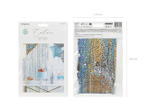 Party curtain, holographic, 100x200cm